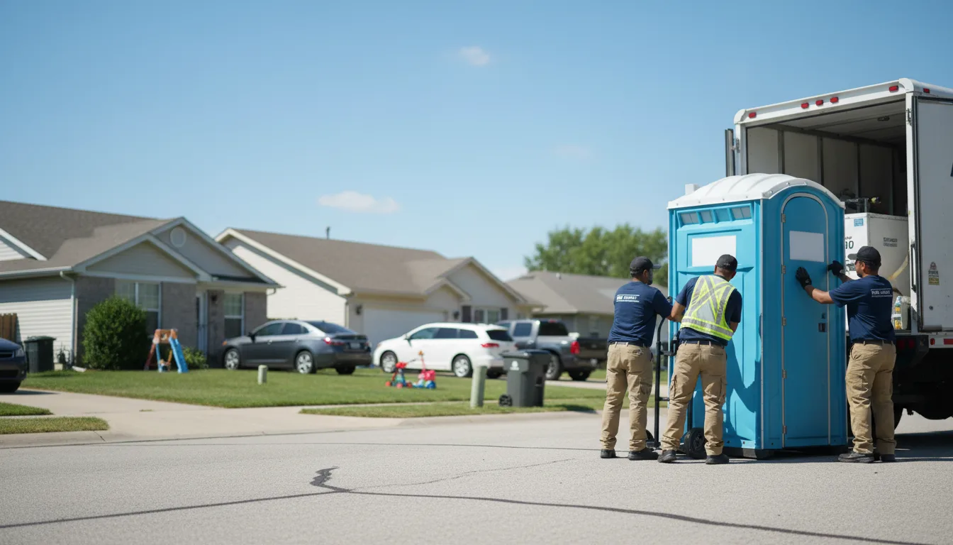 Standard Porta Potty Rentals in Vergennes, IL near me